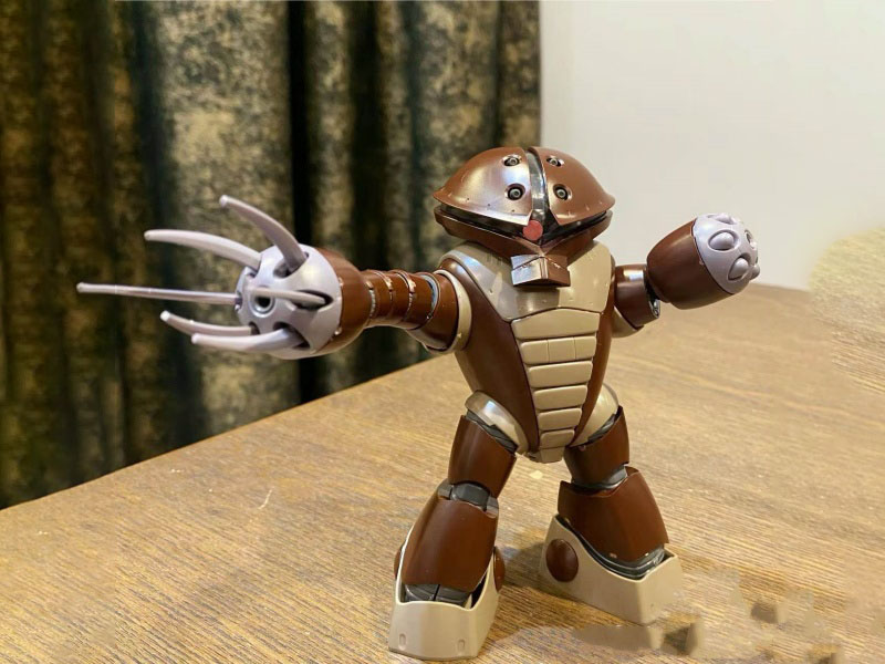 The Gundam Model Assembled By The Jimo Society'S Turtle King Hg