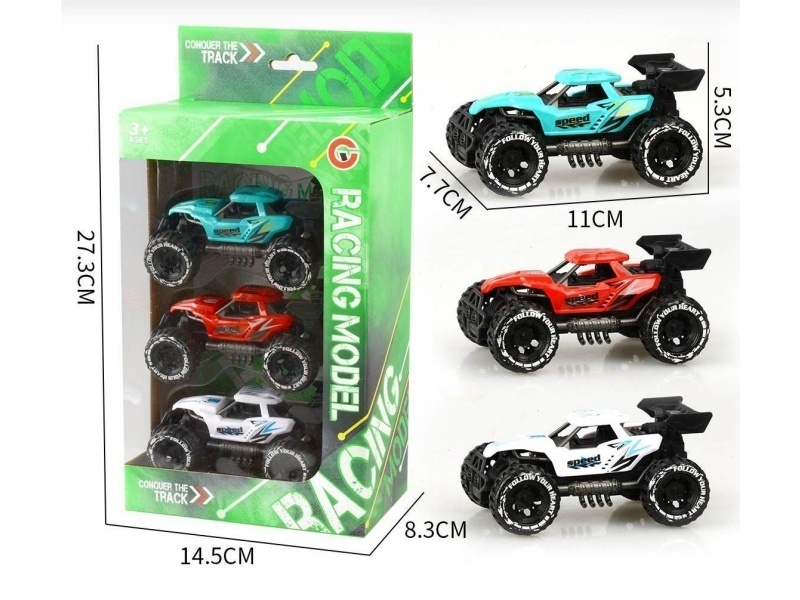 Three Inertial Frame Off-Road Vehicles, Inertial Off-Road Racing Car Simulation Off-Road Vehicle Models