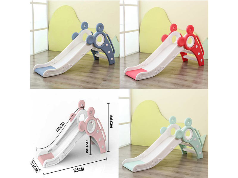 The Folding Slide Is Available In Four Colors: Blue, Pink, Green And Red (You Can Choose A Specific Color).