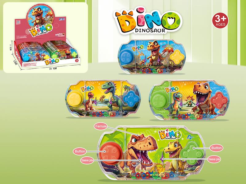 Dinosaur Transparent Water Game Toy 24pcs