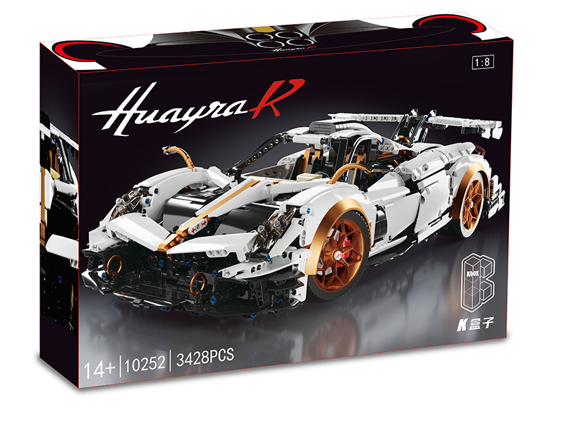 1:8 Platinum Edition Perga Sports Car Building Blocks 3428pcs