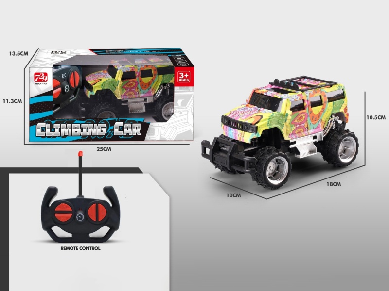 1:22 Graffiti Remote Control Cross Country Car
