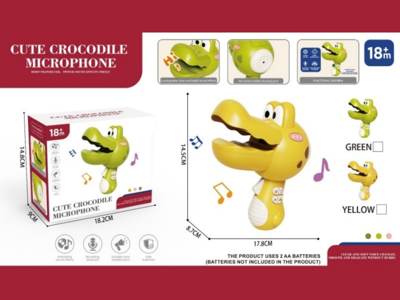 The Crocodile Trumpet Tape Recorder Has Music