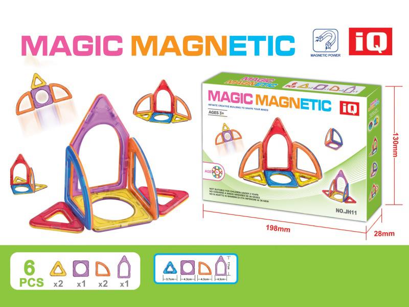 Magnetic Building Blocks(6pcs)
