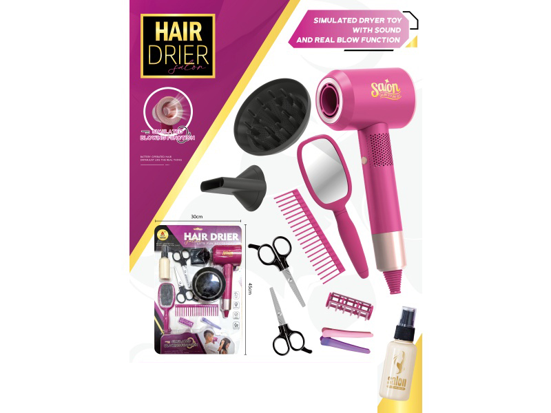 High-Wind Electric Hair Dryer