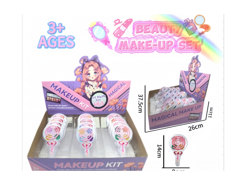 Children's makeup lollipop