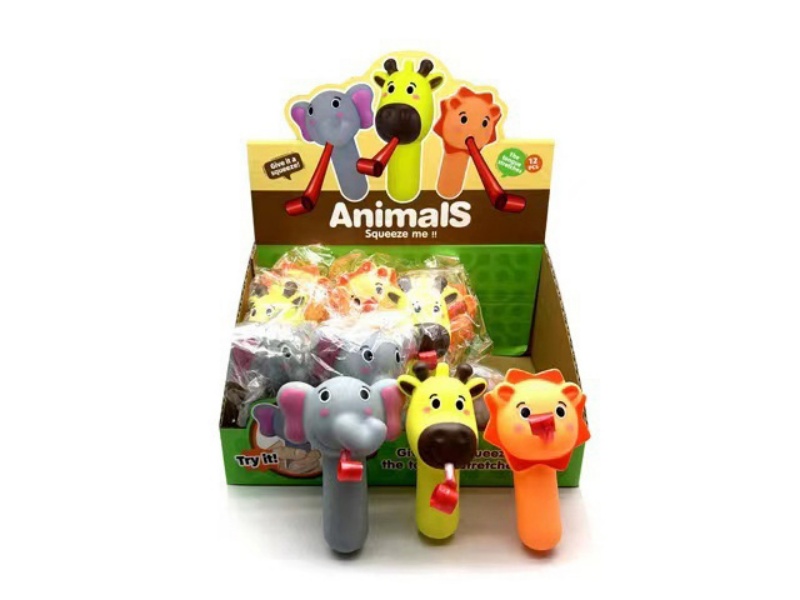 12 PCS Of Animal Blowing Dragon