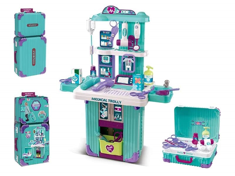 Doctor Play Set Trolley Case