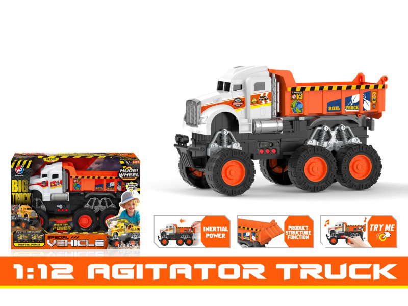 1:126 *6 Engineering Soil Truck [Sound, Light And Music]