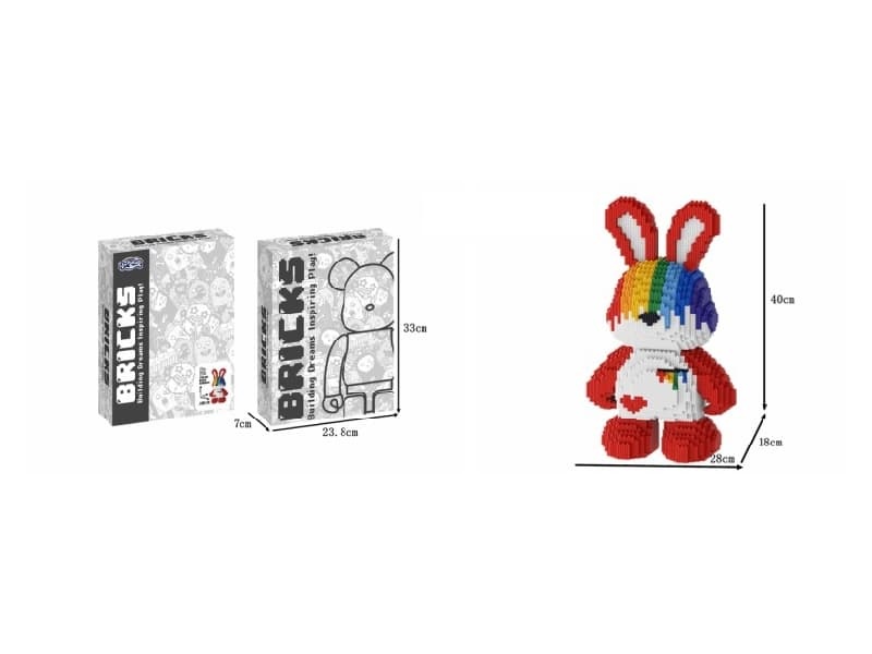 Krabu Building Blocks 2712Pcs