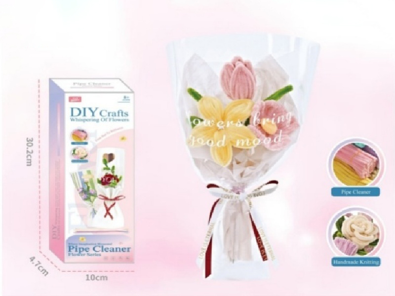 Qinrou Diy Twisted Stick Bouquet