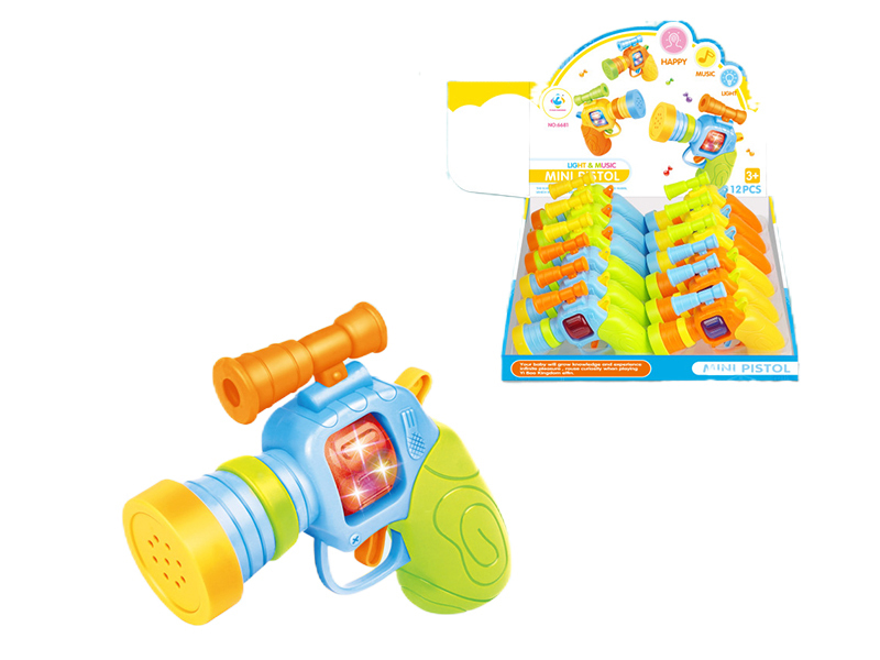 Electric Gun With Sound And Light 12PCS