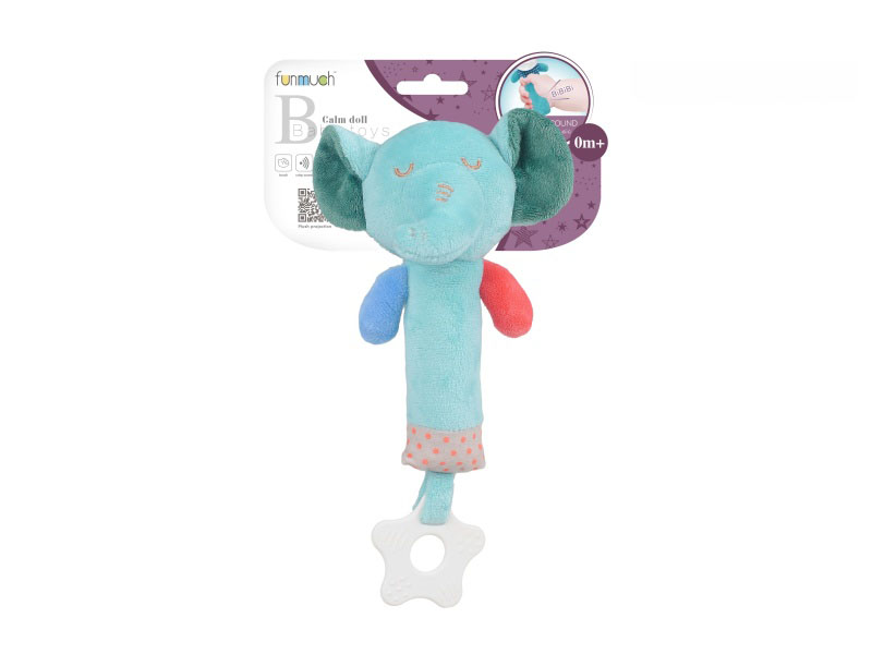 Soothe Bibi'S Stick Elephant (Teething Stick)