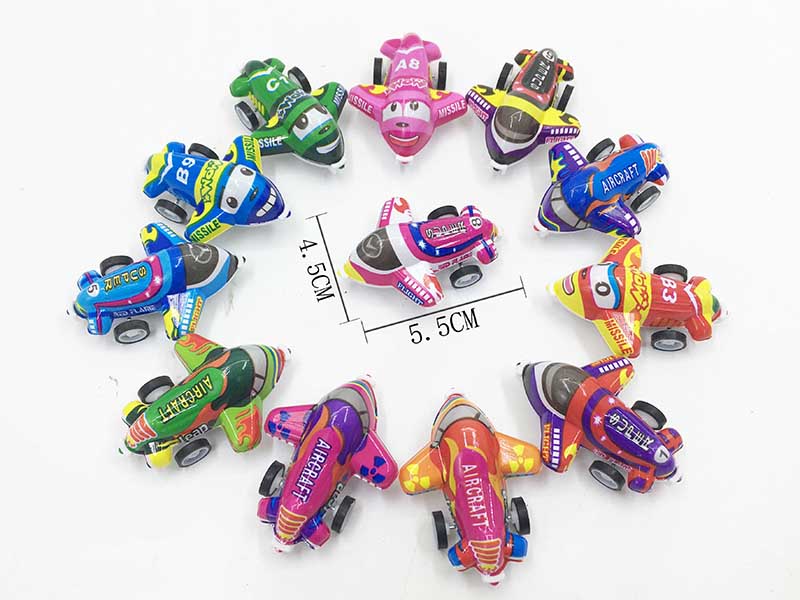 Pull Back PVC Airplane