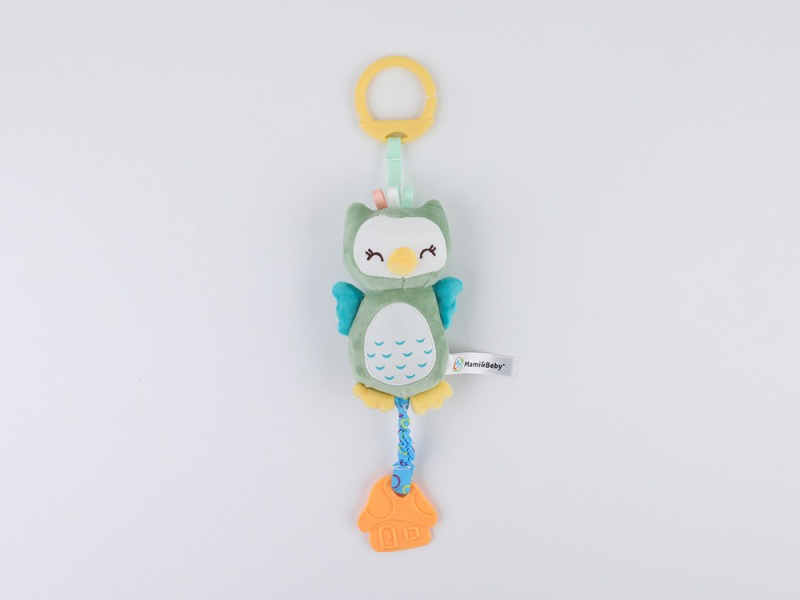 Plush Owl Baby Wind Chime Pendant
