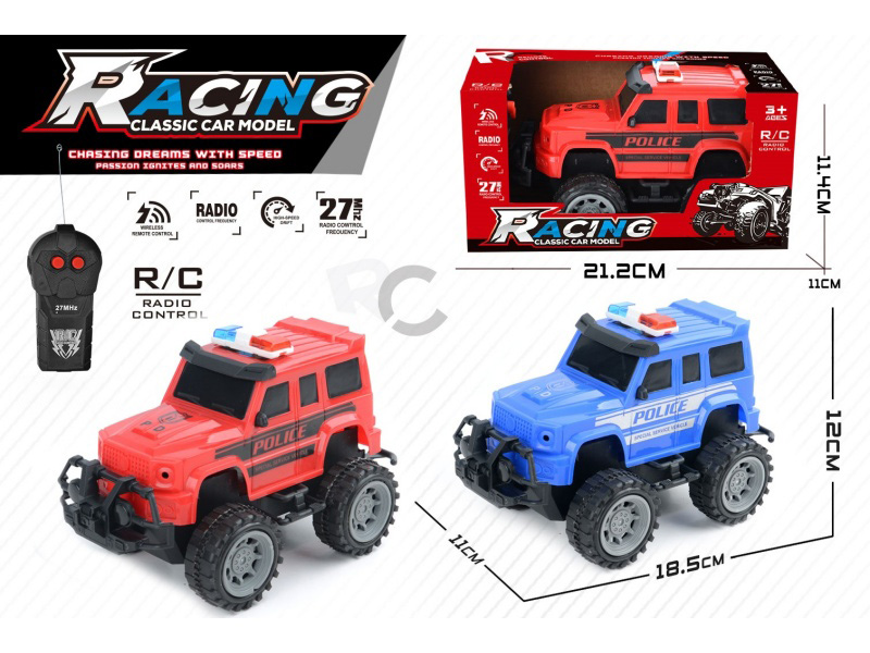 2-Channel Remote Control Off-Road Police Car(Not Included Batteries)