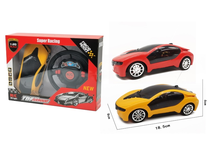 The Four-Way Bmw Remote Control Car With 3D Lights Does Not Include Electricity