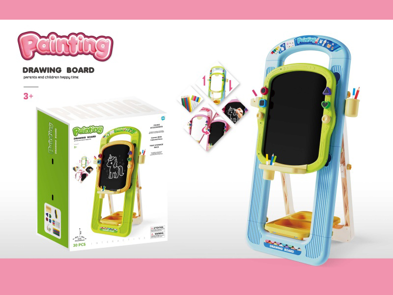 This Is An Intelligent Double-Sided Multi-Functional Writing Board That Can Be Erased And Used For Doodling