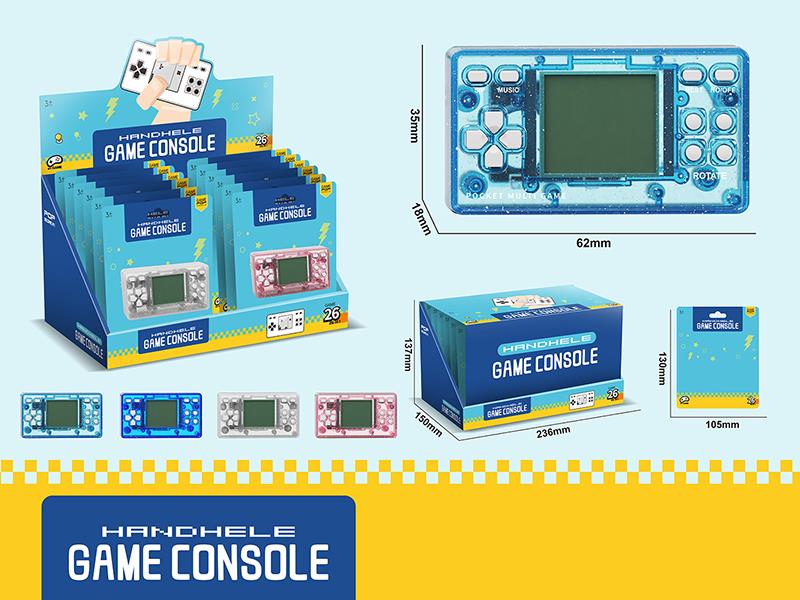 Mini Tetris Game Console 12PCS