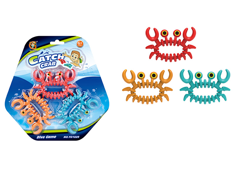 Catch Crab Dive Game 3pcs