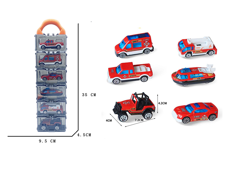 Slide Alloy Car Set