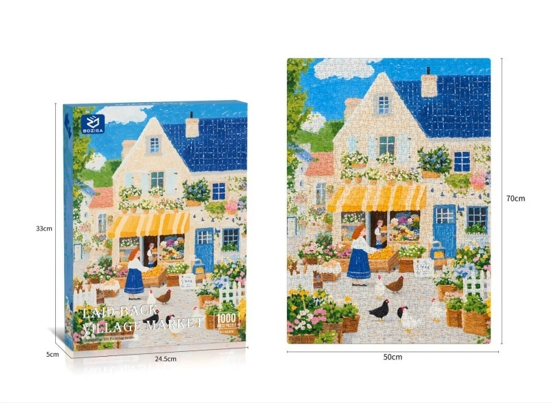 Oil Painting Puzzle (1000 Pieces)