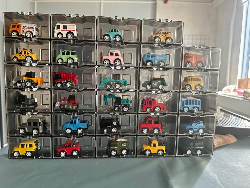 Wood Box 30 Models Of Alloy Car