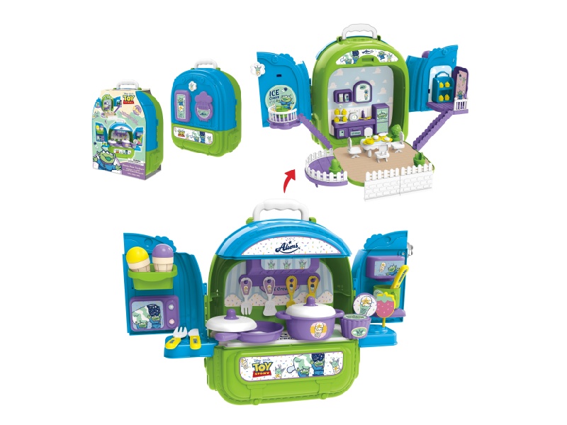 Disney Skin Three-Eyed Toy Backpack