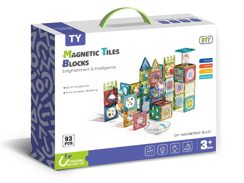 Magnetic Tiles Building Blocks 93pcs