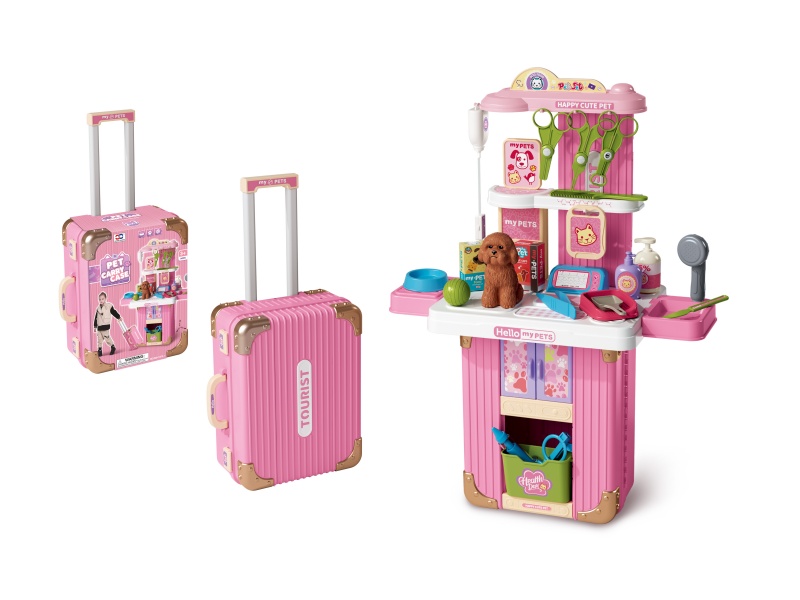 Pet Carry Case Role-Playing Pet Play Set