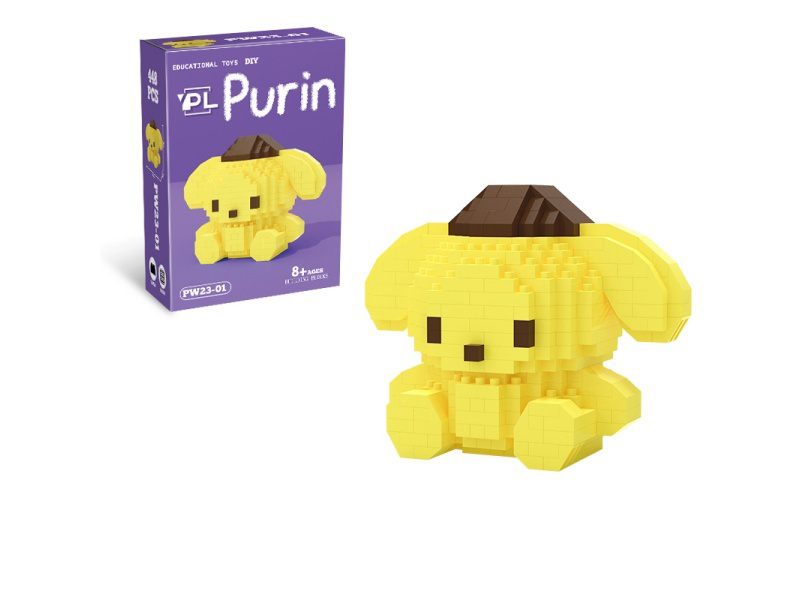 Sanrio Series - Pudding Dog Building Blocks 448 PCS