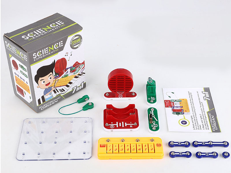 Music Electronic Organ Science Experiment Building Blocks