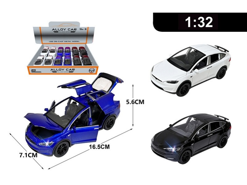 1:32 Alloy Model Display Box With Force/With Light And Sound, 3 Ag13 Batteries Included