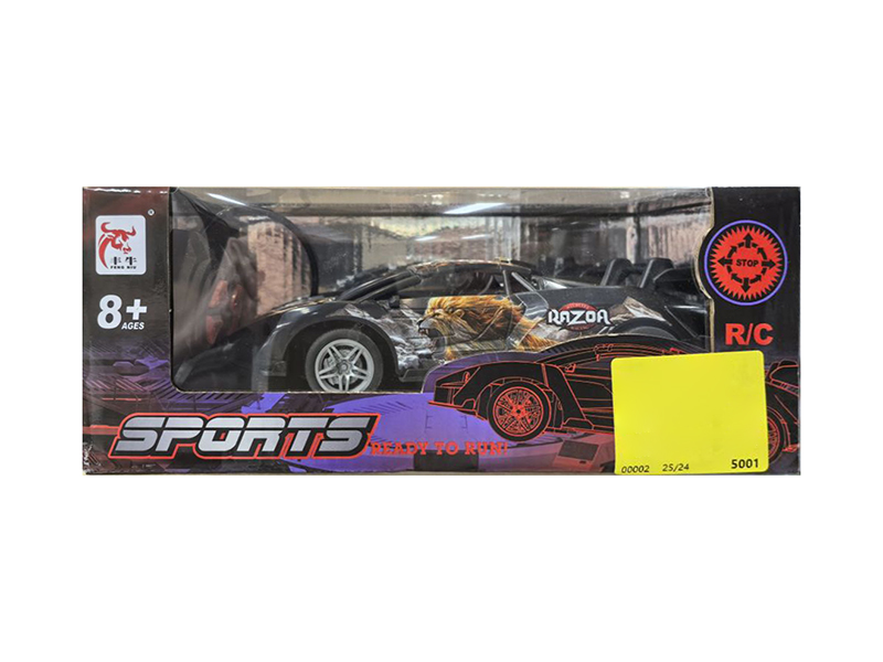 4-Channel Remote Control Racing Car With Lights(Lion)(Not Included Batteries)