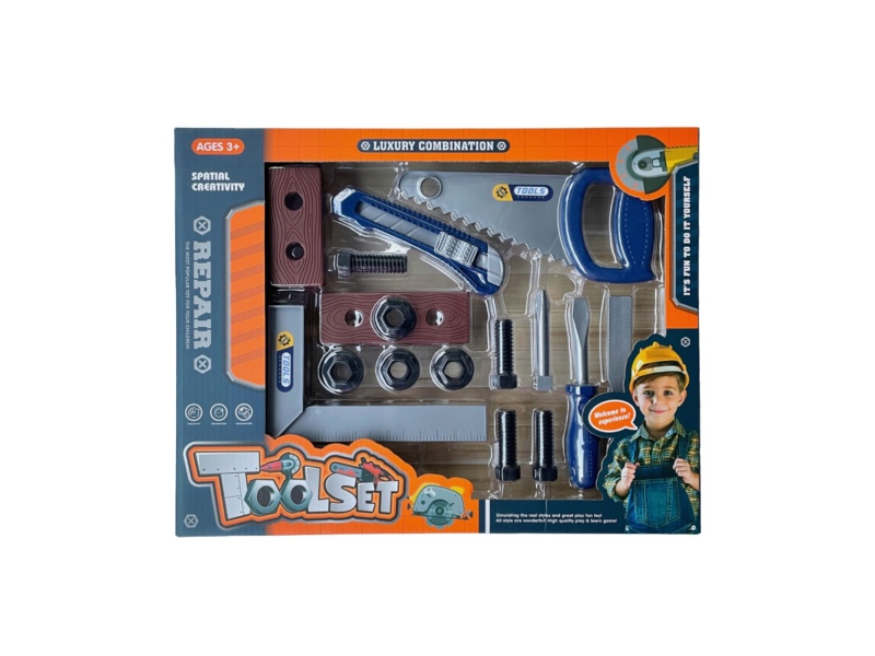 Cartoon Puzzle Tool Set, House Play Toys