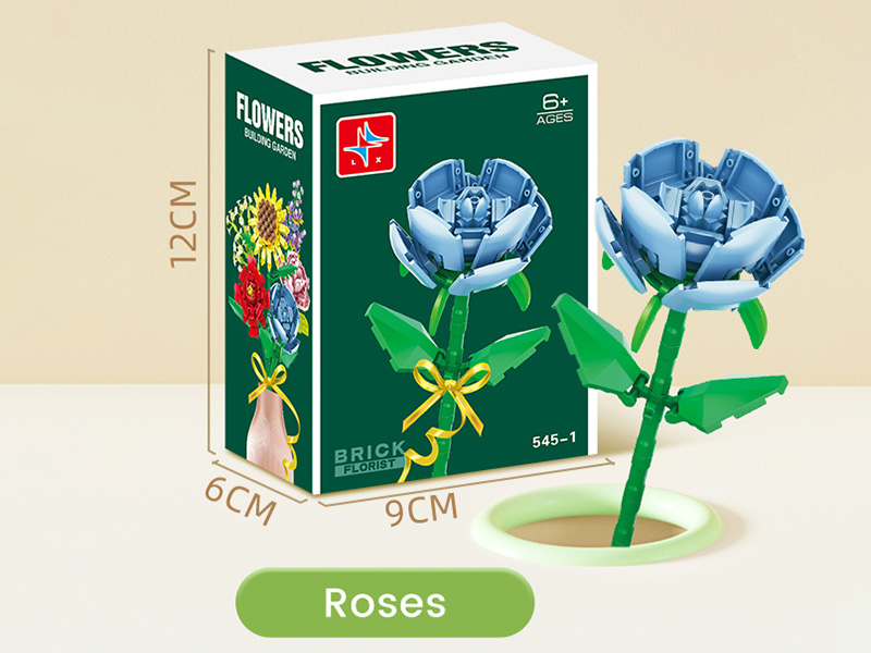 Small Particle Building Blocks - Roses