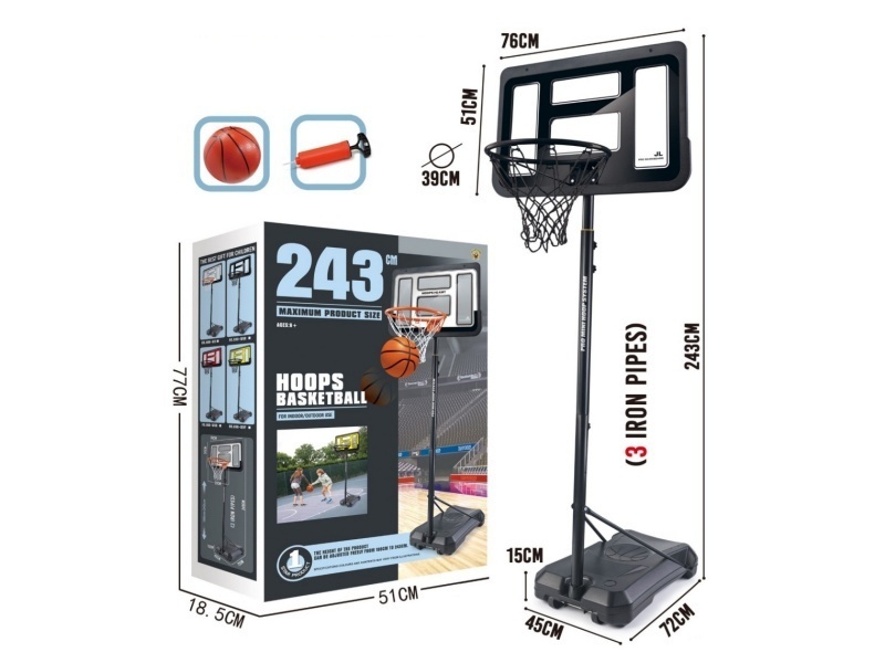 Enhanced Basketball Stand