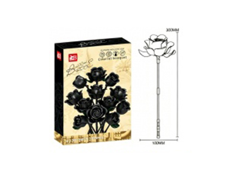Building Block: Black Bouquet
