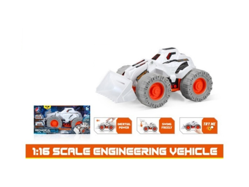 1:16 Hot Wheels Space Engineering Vehicle Inertial Car [With Lights And Music