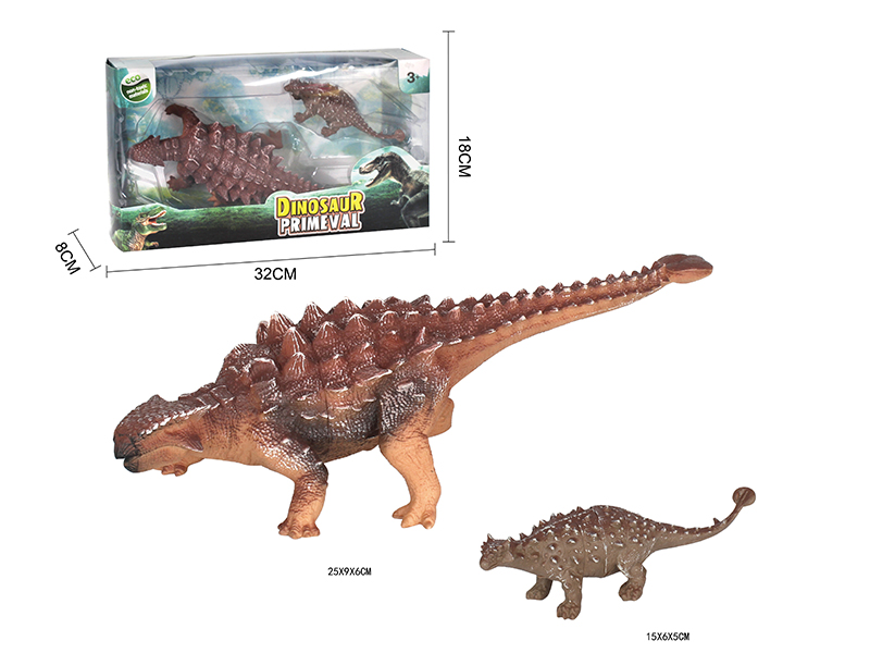 Ankylosaur Set 2PCS
