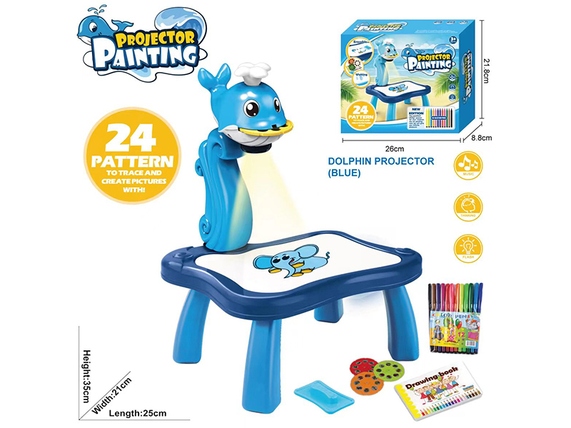Blue Dolphin Projection Drawing Board(Small Package)
