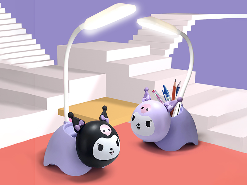 Kuromi Pen Holder Mobile Phone Holder Small NiGht Light
