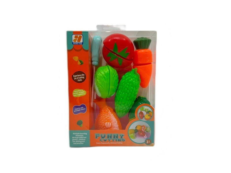 Vegetable Slice Fun House Set (14Pcs)