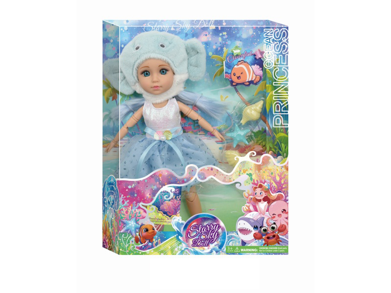 Starry Sky Doll 12-Inch Ocean Series - Plush Doll - Clownfish