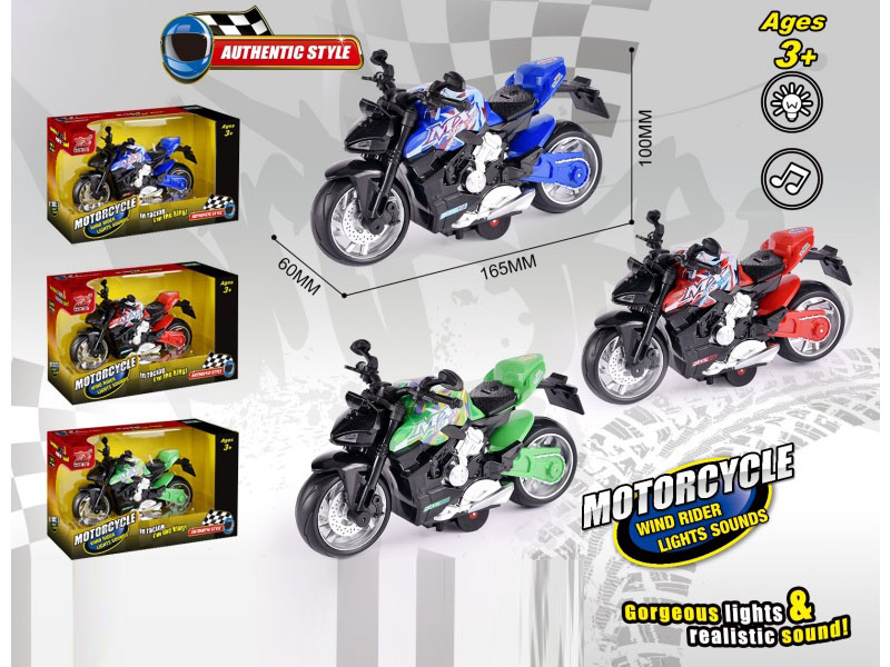 1:12 Graffiti, Lights, Sounds, Motorcycle