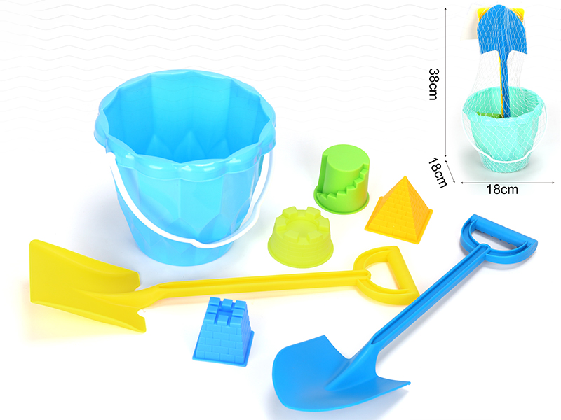 7PCS Sand Bucket Set