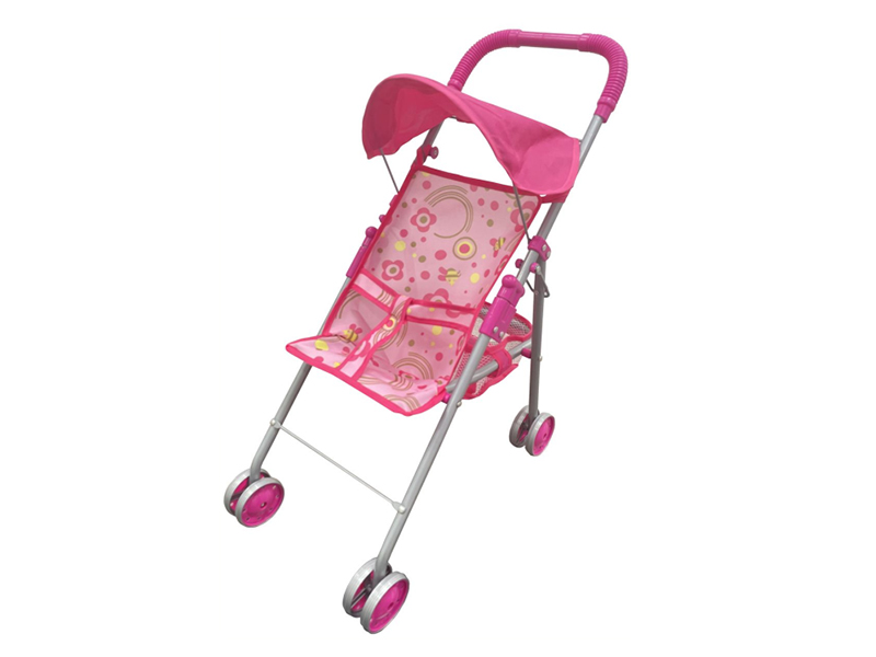 Doll Stroller With Safety Buckle(Iron)