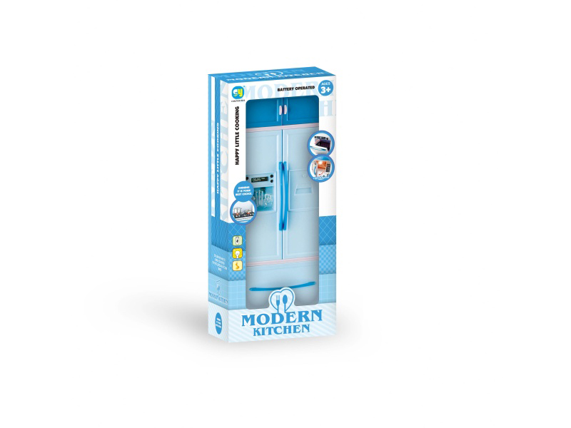 A Solid Blue Kitchen And Kitchenware Set