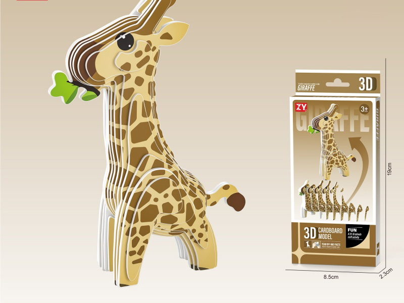 Diy3D Giraffe 3D Jigsaw Puzzle