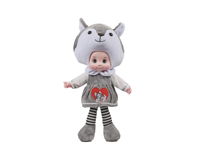 19-Inch Husky Voice-Controlled Music Doll (Bag)